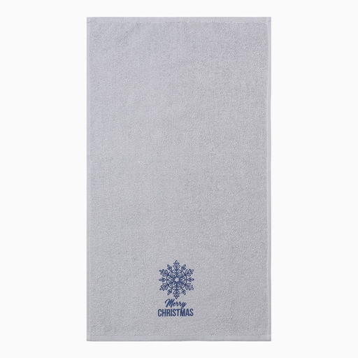 Полотенце махровое Снежинка 30х60 см, 100% хлопок, 340 г/м2 - Этель фото 2