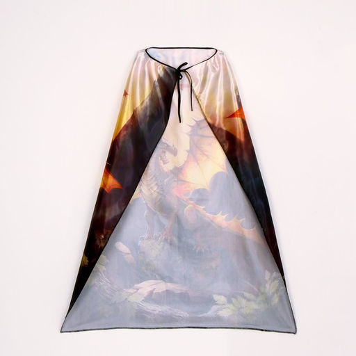 Карнавальный костюм «Могущественный дракон»: плащ и маска