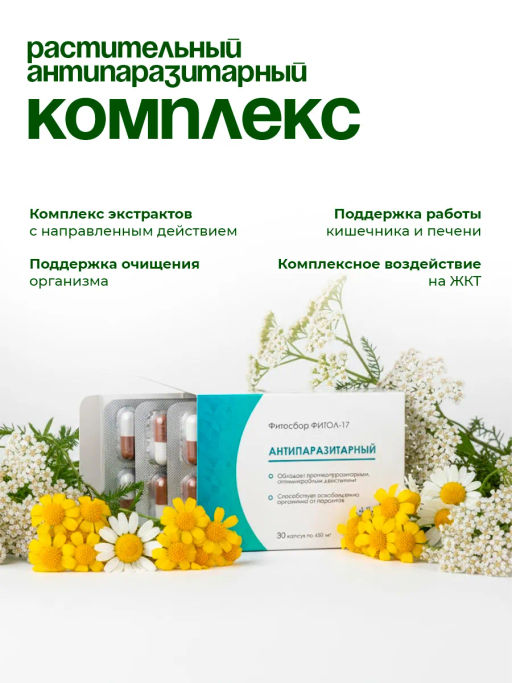 Бад Фитосбор Фитол-17 Антипаразитарный Алфит Плюс 1873  фото 5