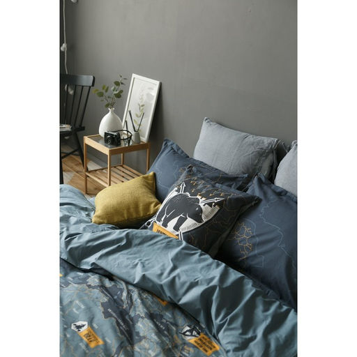 Постельное бельё Этель 2 сп Путешествие 175х215 см, 200х220 см, 50х70+3 см - 2 шт, ранфорс  фото 27