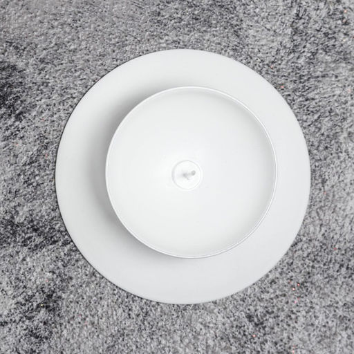 Подсвечник на 1 свечу «Гадальный», металл, 7.3×3 см, белый