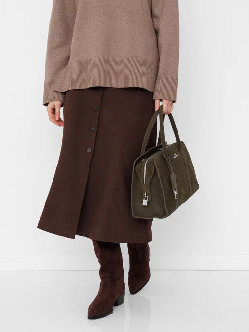 Сумка 2410YF d.khaki Polina&Eiterou