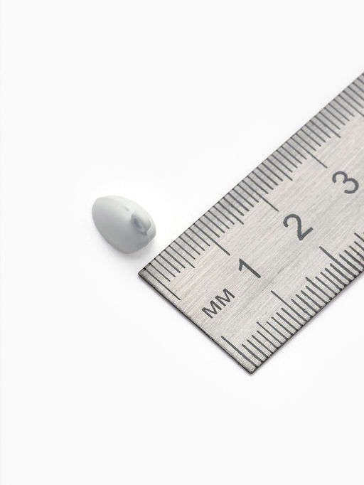 Цена за 2 шт. Замок магнитный Сердечко (набор 2 шт.), серебристо-белый