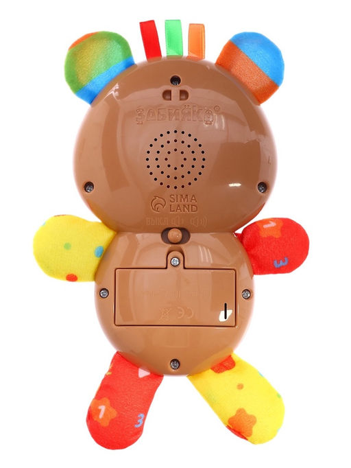 Музыкальная игрушка Любимый друг. Мишка, песни, стихи, фразы - Zabiaka фото 7