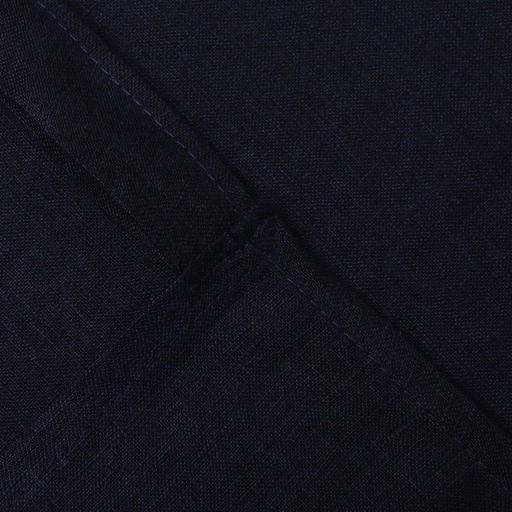 Шторы для кухни с завязками «Этель» Linen collection, 145×180 см - 2 шт., 100% лён, 170 г/м²