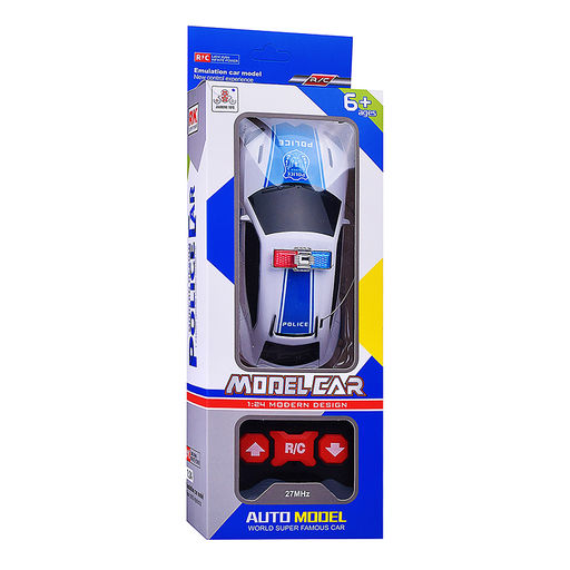 Машина "Полицейская" 1:24 р/у 27 MHz, в коробке