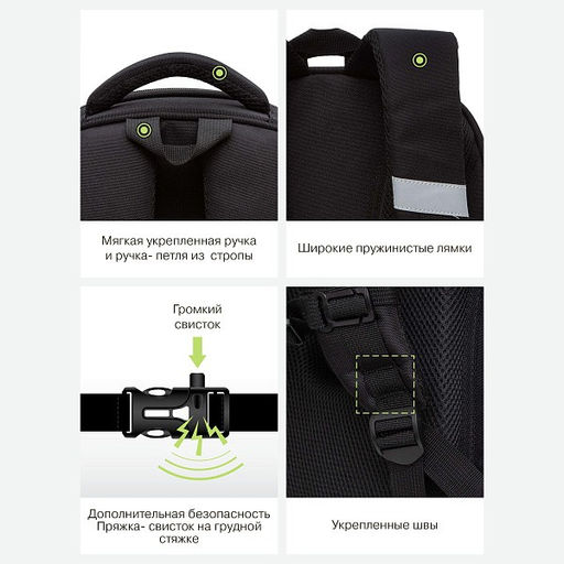 RAz-486-5 Рюкзак школьный - Grizzly фото 45