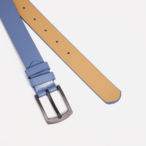 Ремень женский, ширина 2.7 см, винт, пряжка металл, цвет серо-голубой - Simaland фото 2