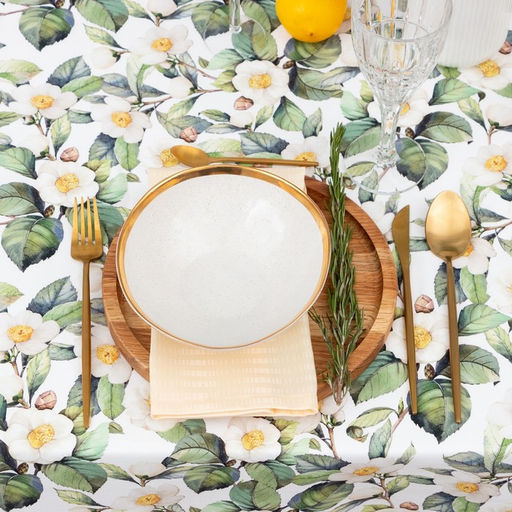 Скатерть Этель Camellia, 149?110 см, хлопок 100%, саржа 190 г/м?