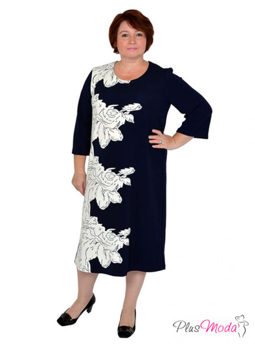 Платье Модель №500 размеры 44-82 - Plusmoda фото 6