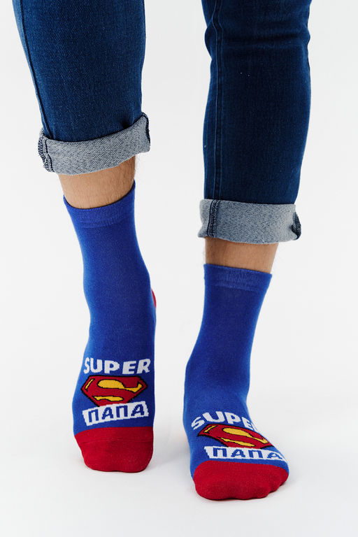 Носки мужские Папа герой