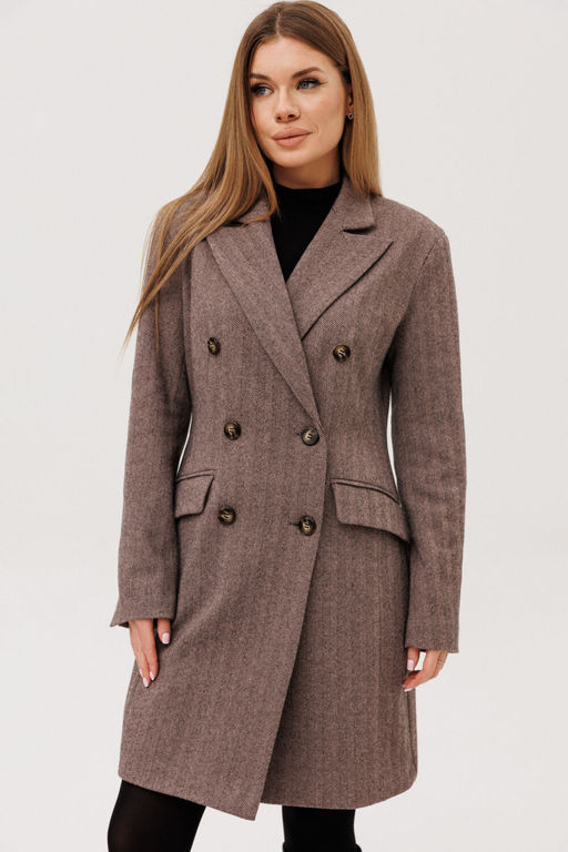 Платье AmberA 1135 шоколад