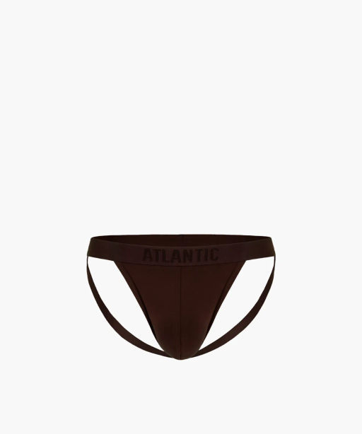 ATLANTIC MP-1571/1 Трусы джоки Jock Strap - 1 шт. в упак. шоколадный  фото 3