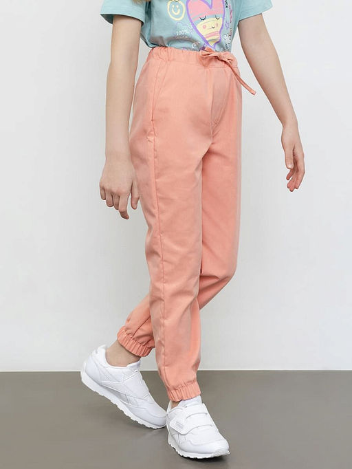 Текстильные брюки для девочек - Mark formelle фото 2