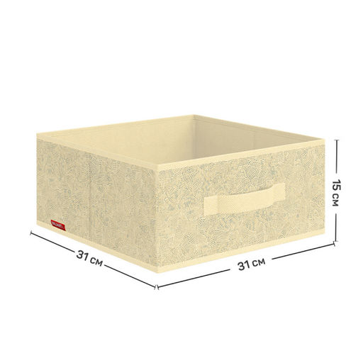 VAL MS-BOX-4F Короба стеллажные, без крышки, 31*31*15 см, набор 4 шт., MONET SUMMER, шт
