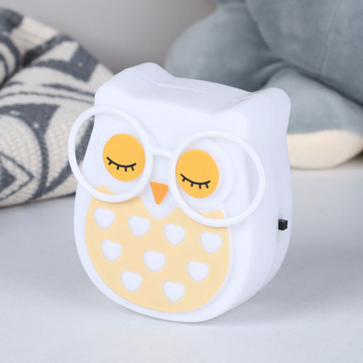 Светильник ночник в розетку Сова / CW415-82 /уп 120/240/ - ГалеонТрейд фото 2