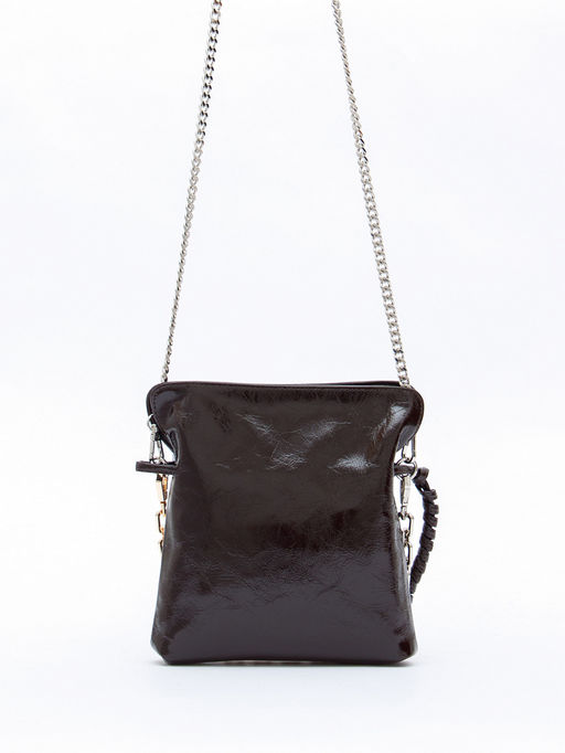 Сумка 6010-1L coffee Polina&Eiterou