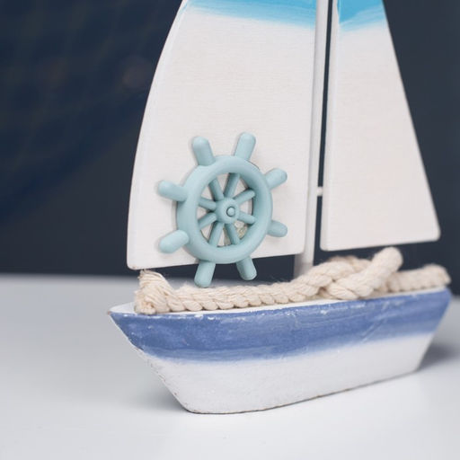 Сувенирная модель корабля «Парусник», фигурка дерево, 17×11×3 см