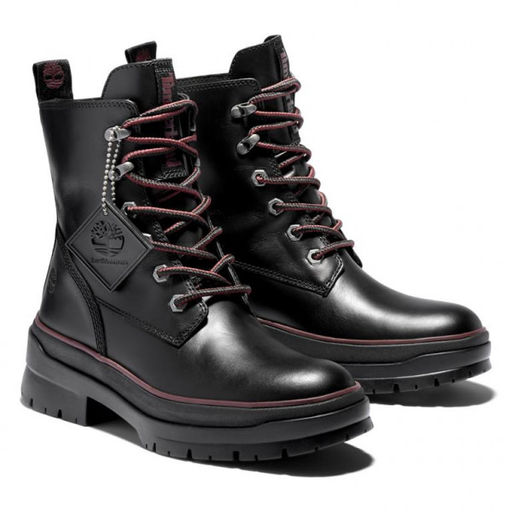 Женские ботинки Timberland Malynn Mid Lace EK+ WP черные фото 2