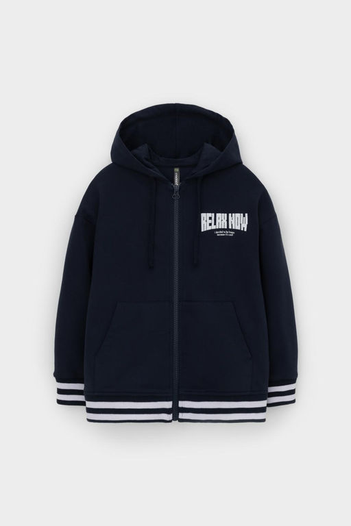 КР 302758-1/индиго к569 джемпер (толстовка) для мал