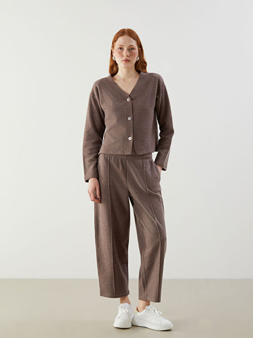 V Yaka Kad?n Triko H?rka