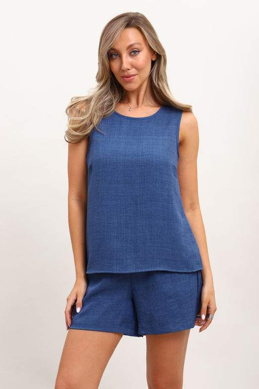 Костюм с шортами КЖ-001 Лен