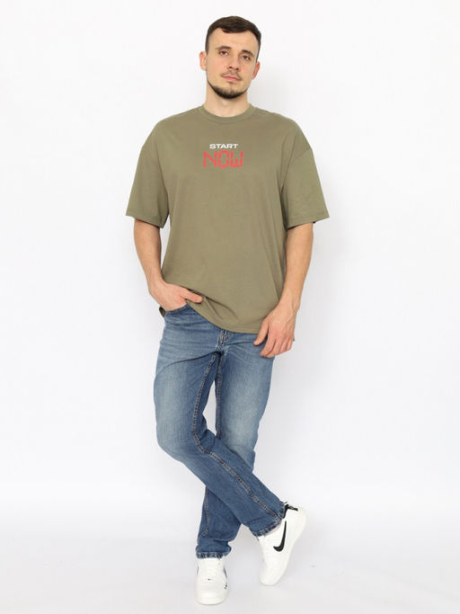 CRB wear/CWSM 60310-35 Футболка мужская,хаки/Ex.Cherubino  фото 2