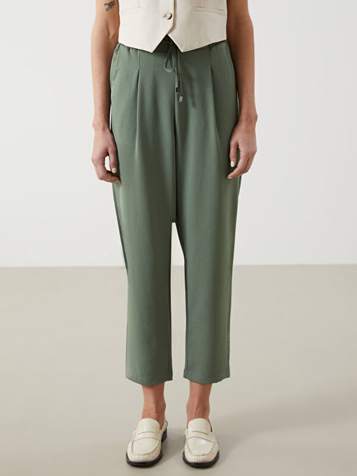 Havu? Kesim D?z Aerobin Kad?n Pantolon