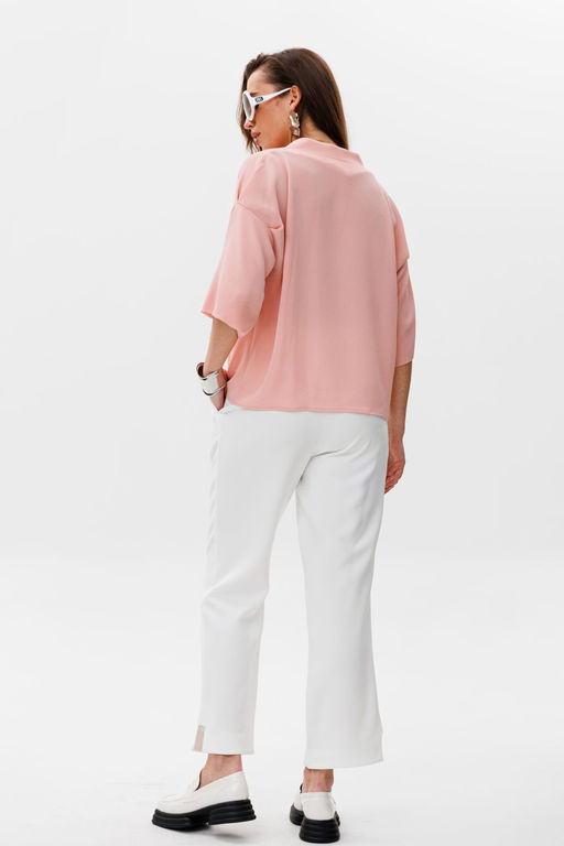 Костюм NIKVA н495 пудра+молоко  фото 6