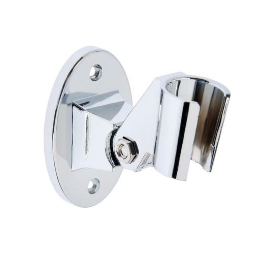 Цена за 2 шт. Держатель для душевой лейки ZEIN Z86, пластик, цвет хром