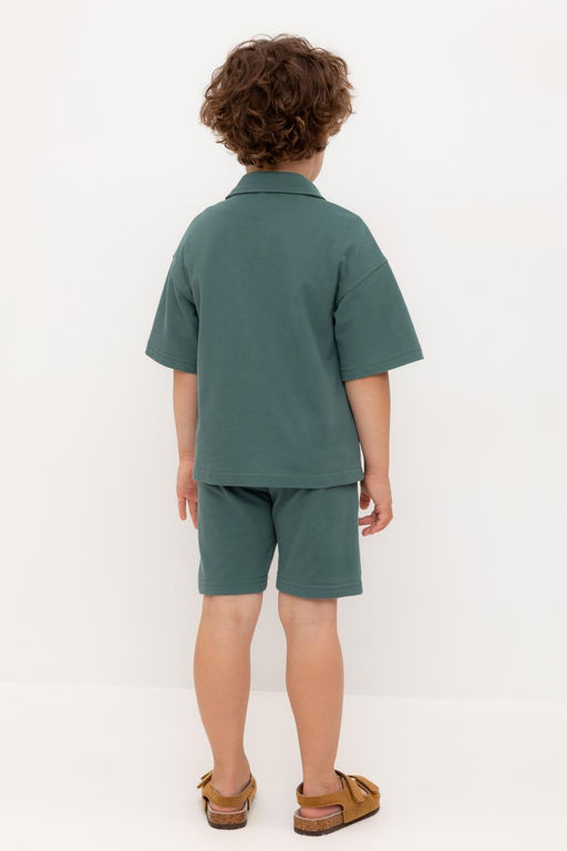 КР 400814-1/темный малахит к556 шорты для мал - Crockid фото 3