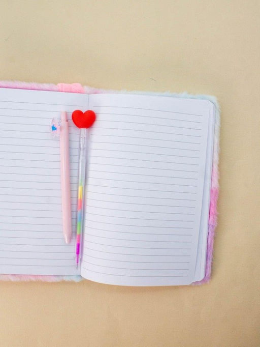 Блокнот плюшевый "Smilling dog", fullcolor, 15х21 см, плотность 80 гр.