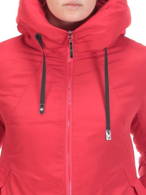 20-137 RED Пальто женское зимнее PlOOEPLOO (200 гр. холлофайбера) - Fashion фото 10