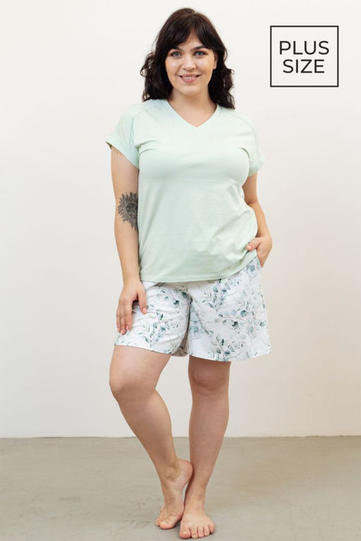 ШОРТЫ ЖЕНСКИЕ (ПИЖАМНЫЕ) арт. 5531W-45070.1H-064 - Almando melado фото 5