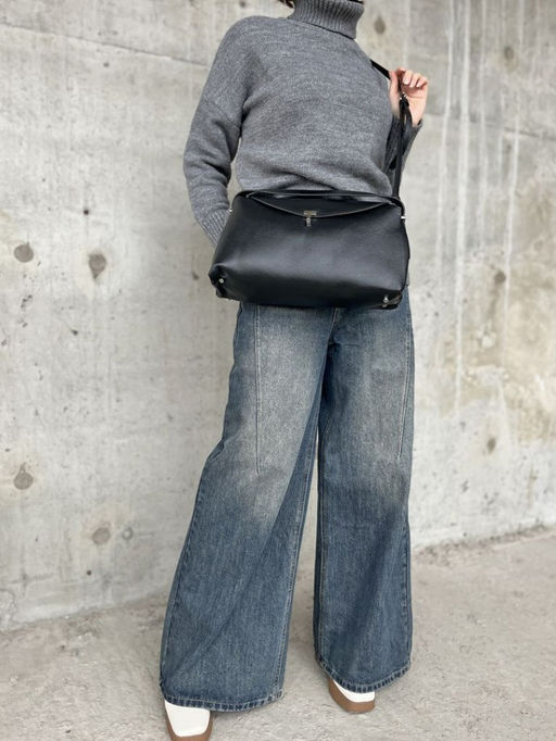 Женская кожаная сумка 8923 Блек