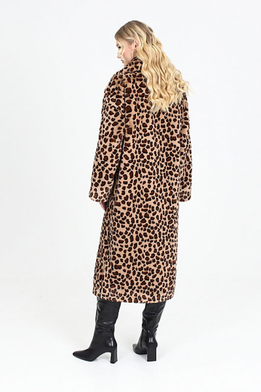 КМ-1086 Пальто жен демисезонное Гепард - Zarya mody фото 2