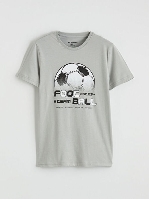 Bask?l? Erkek ?ocuk Pijama Tak?m