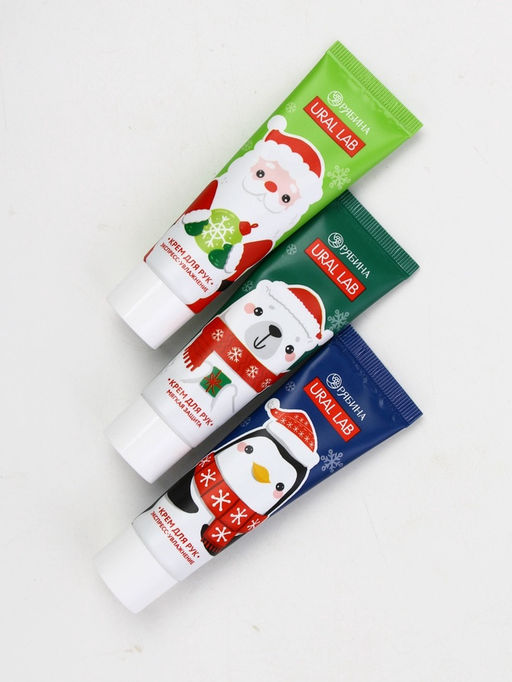Крем для рук Счастливого Нового года, набор 3 шт. ? 30 мл, URAL LAB  фото 6