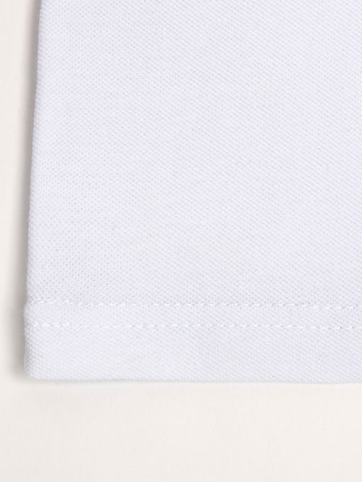 Футболка поло женская MINAKU: Basic line, белая, размер 50