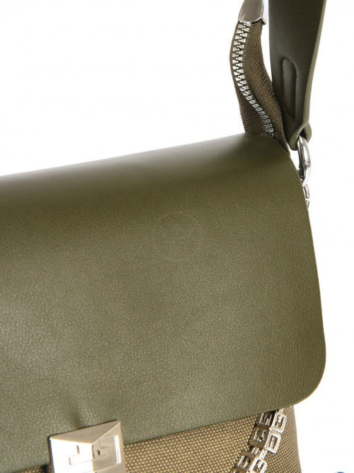 Сумка женская искусственная кожа XHD-6039, 1отд, 2плеч/рем, хаки SALE 263262 - Adelia фото 9