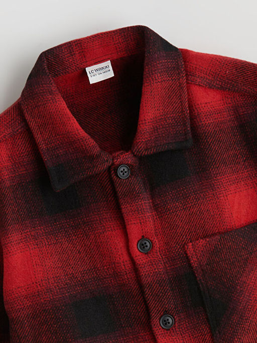 Ekose Erkek ?ocuk G?mlek Ceket