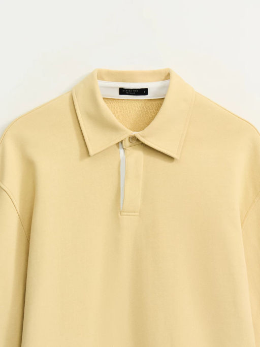 Толстовка с воротником поло / Zarina  фото 11