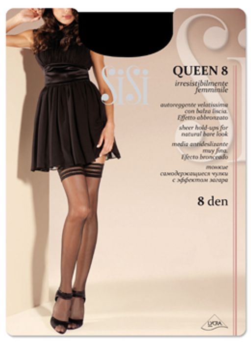 Queen 8 (80/5) чулки! - nero - Sisi фото 2