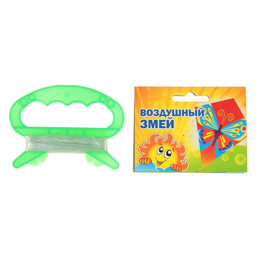 Воздушный змей Истребитель, с леской - Funny toys фото 2