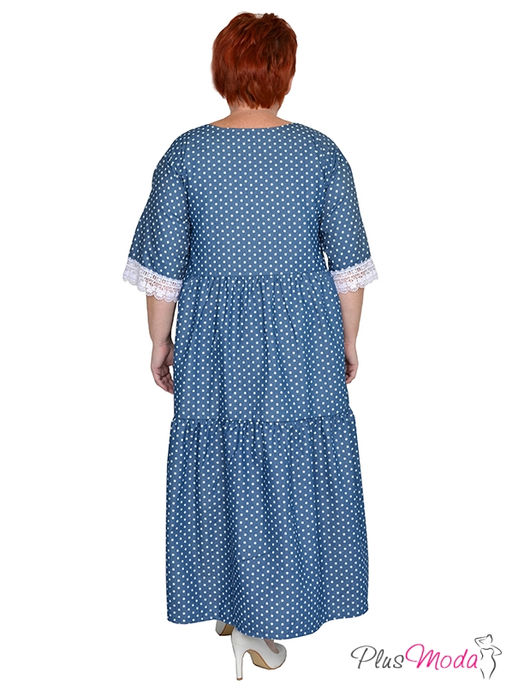 Платье Модель №1462 размеры 44-84 - Plusmoda фото 5