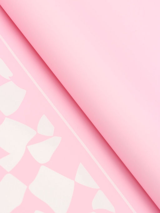 Цена за 20 шт. Плёнка флористическая для цветов и букетов, розовая, 57×57 см