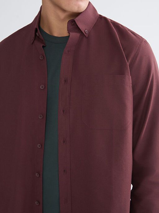 Regular Fit Uzun Kollu Arm?rl? Erkek G?mlek