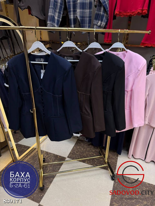 Пиджак приталенный с корсетом - Bruno фото 5