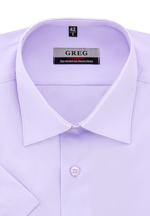 Сорочка мужская короткий рукав GREG Gb720/309/LV/Z