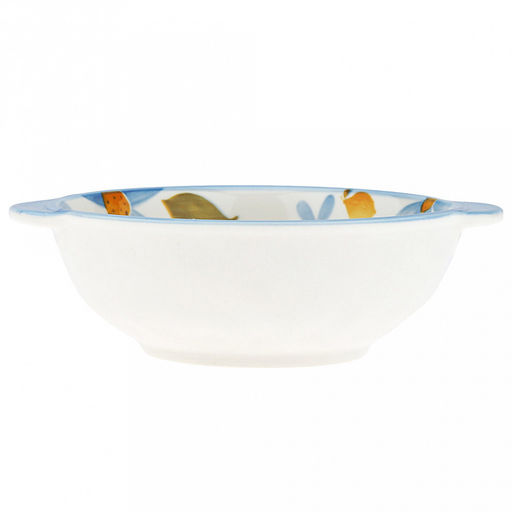 Лимония Салатник фарфоровый 400мл, 16,3х13,5х5см, с ручками, с деколью, отводка (Китай) - Домашняя мода фото 4